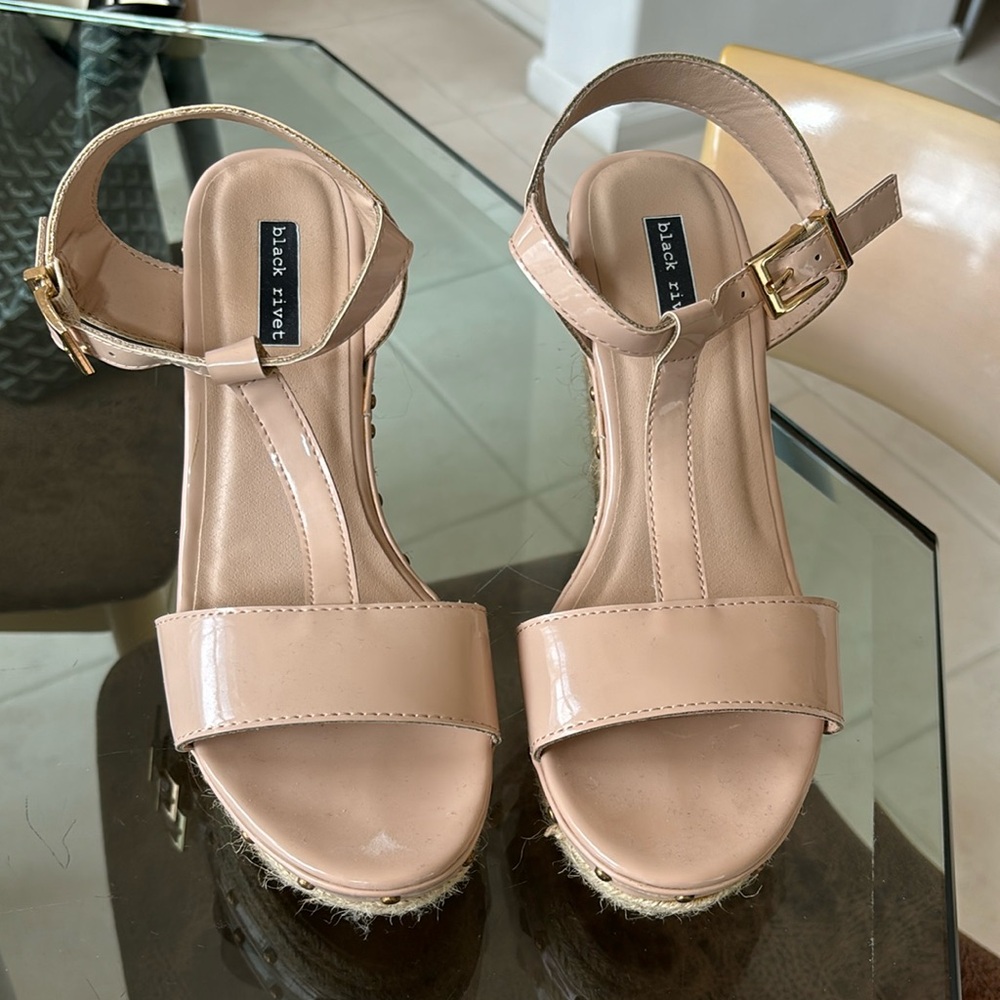 ESPADRILLE WEDGE SANDALS